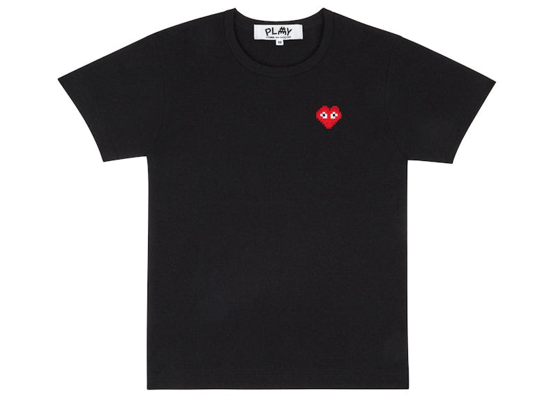 Comme Des Garcons Play X Invader Women'S T-Shirt Black