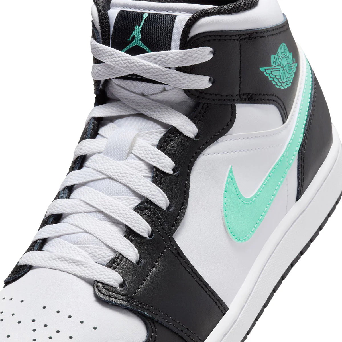 Air Jordan 1 Mid Green Glow Sale