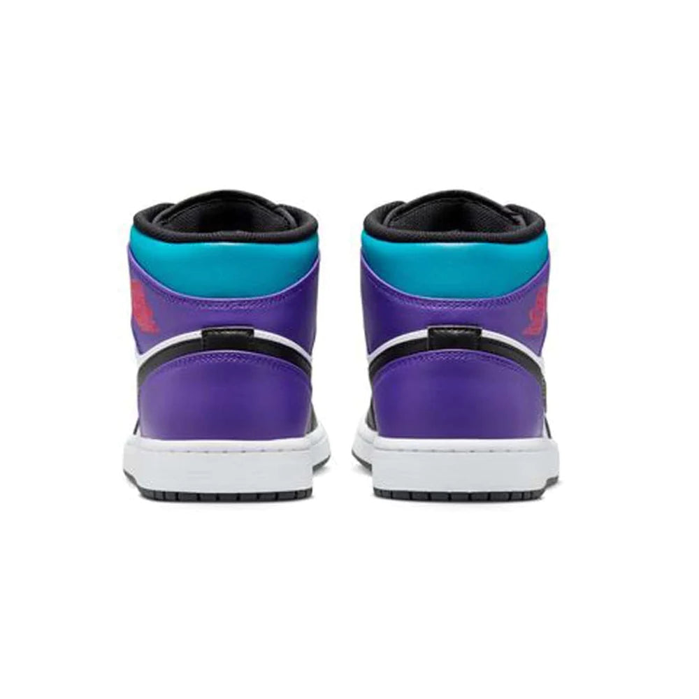 Teal and purple on sale sneakers