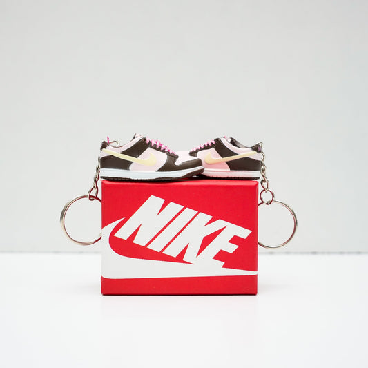 3D Sneaker Keychain With Box - Dunk Low Stussy