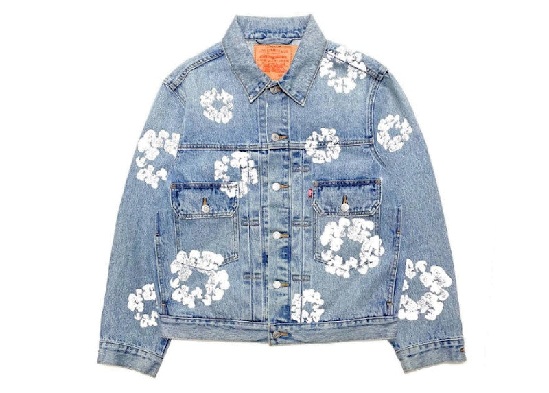 Denim Tears X Levi'S Jacket Light Blue