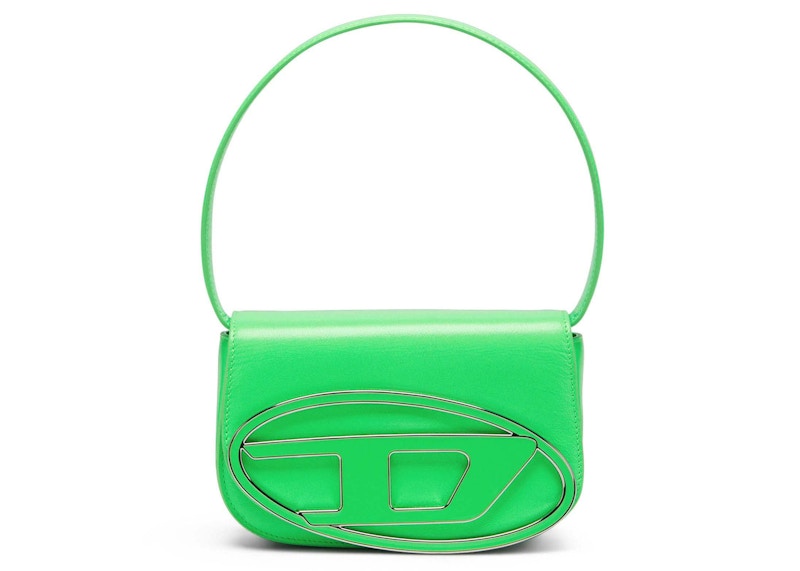 Diesel 1Dr Shoulder Bag Green Fluo