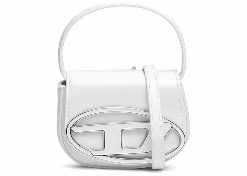 Diesel 1Dr Xs Mini Bag With D Plaque White