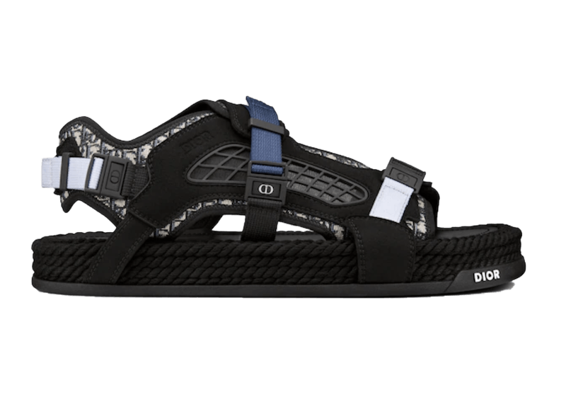 Dior Atlas Sandal Black Suede