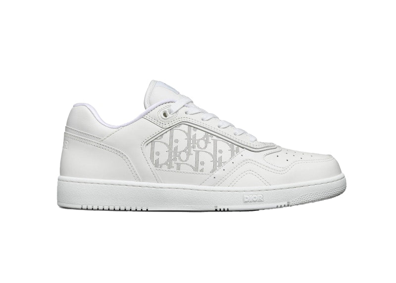 Dior B27 Low-Top White Calfskin