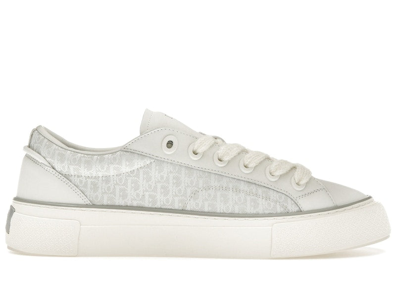 Dior B33 Sneaker White Smooth Calfskin Oblique Jacquard