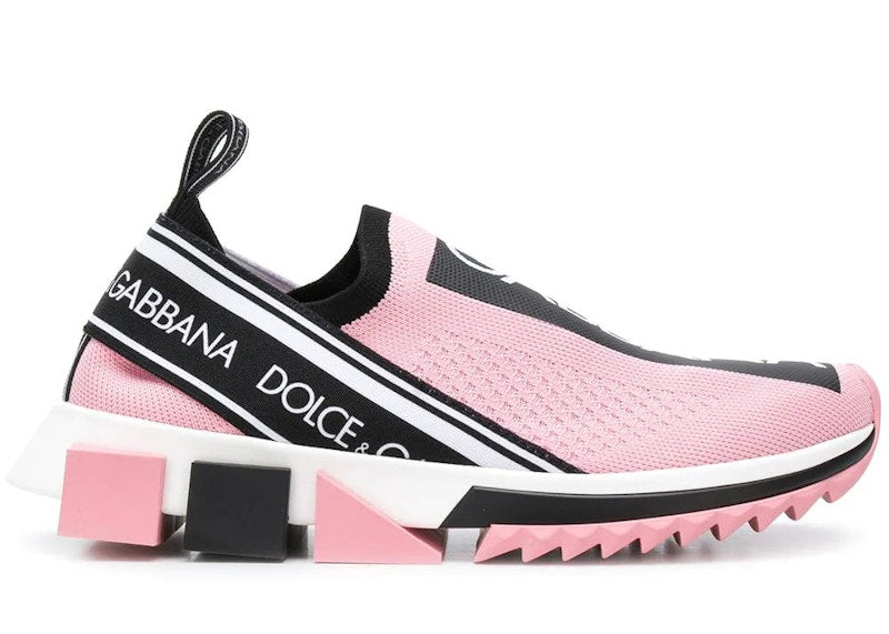 Dolce & Gabbana Sorrento Slip On Pink Black (Women's)