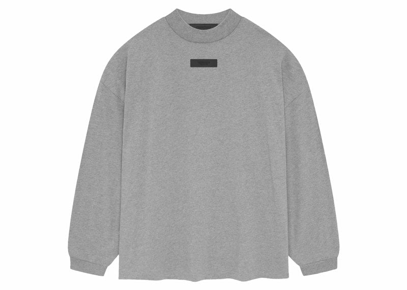 Fear Of God Essentials L/S Tee Dark Heather Oatmeal