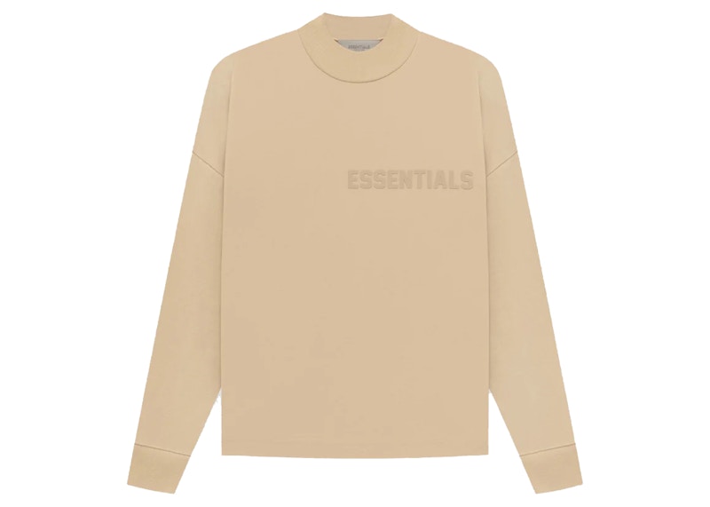 Fear Of God Essentials Ls Tee Sand