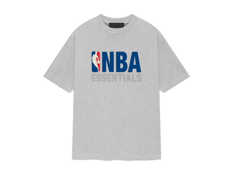 Fear Of God Essentials Nba Tee Light Heather