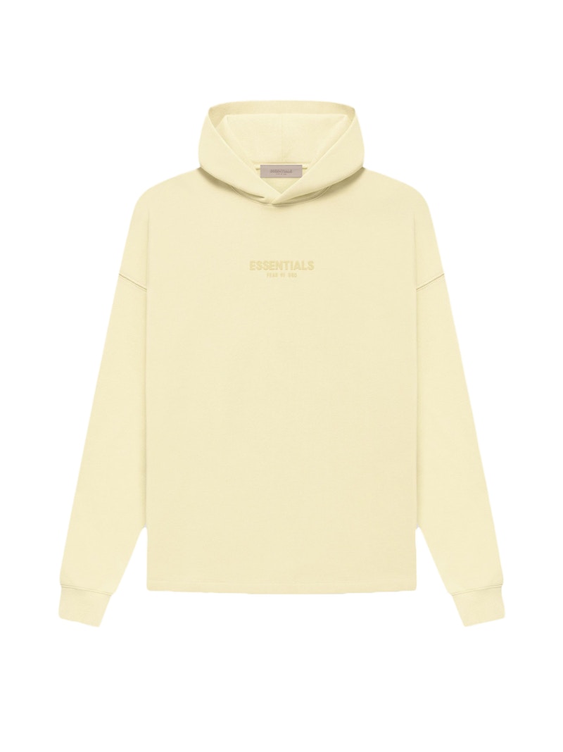 Essentials store fear of god Canary hoodie