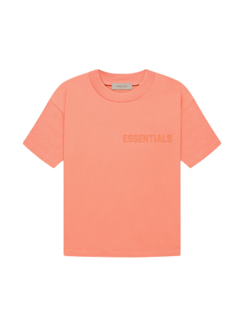 Fear Of God Essentials T-Shirt Coral