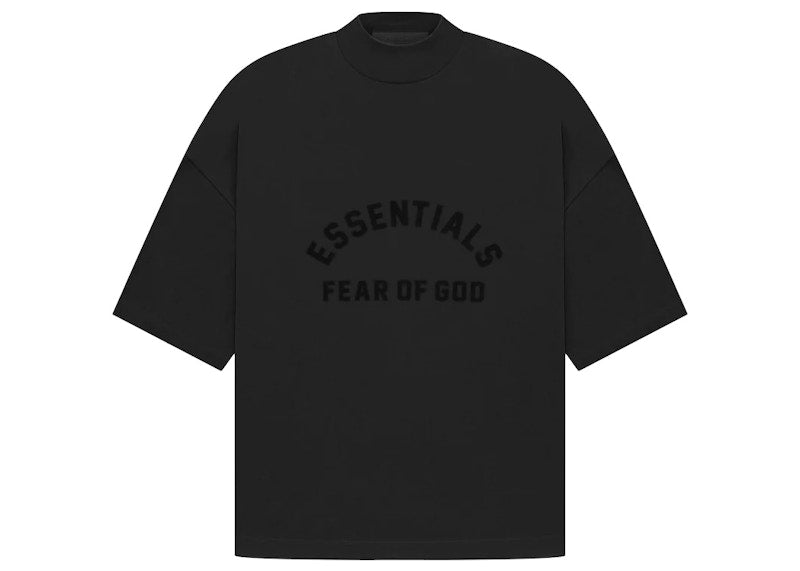 Fear Of God Essentials Arch Logo Tee Jet Black