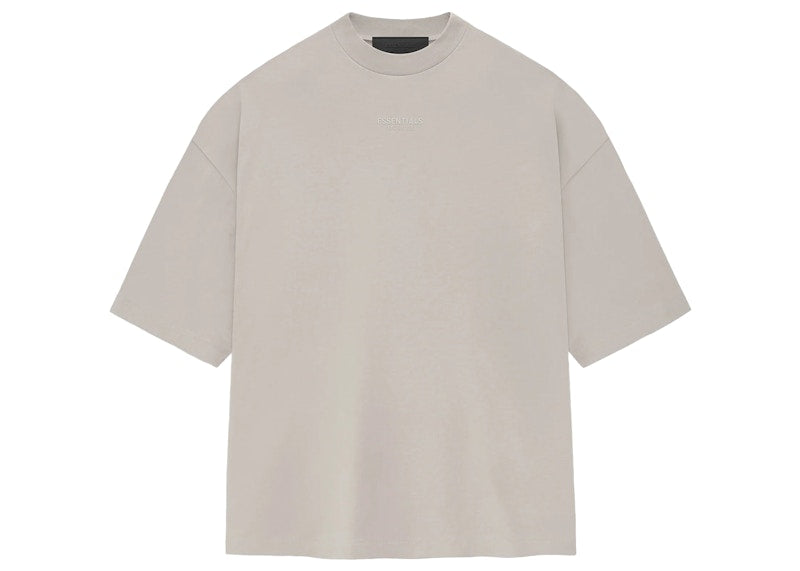 Fear Of God Essentials Tee Silver Cloud