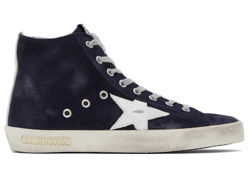 Golden Goose Francy Suede Night Blue White