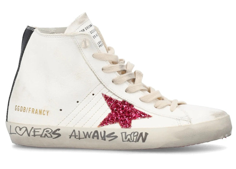 Golden Goose Francy White Red (Women's)