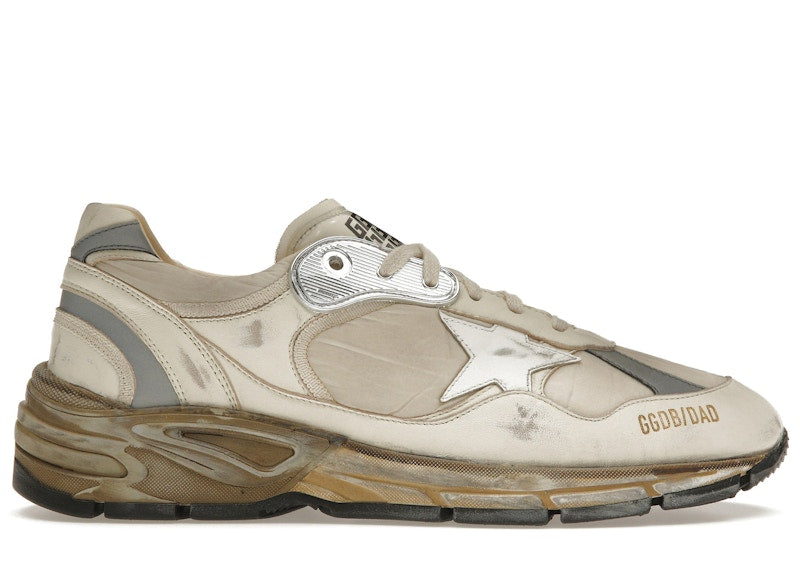 Golden Goose Running Dad-Star White Beige