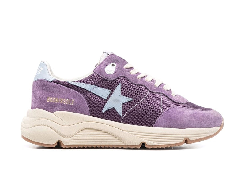 Golden Goose Running Sole Mauve Purple Sky Blue Cream (Women's)