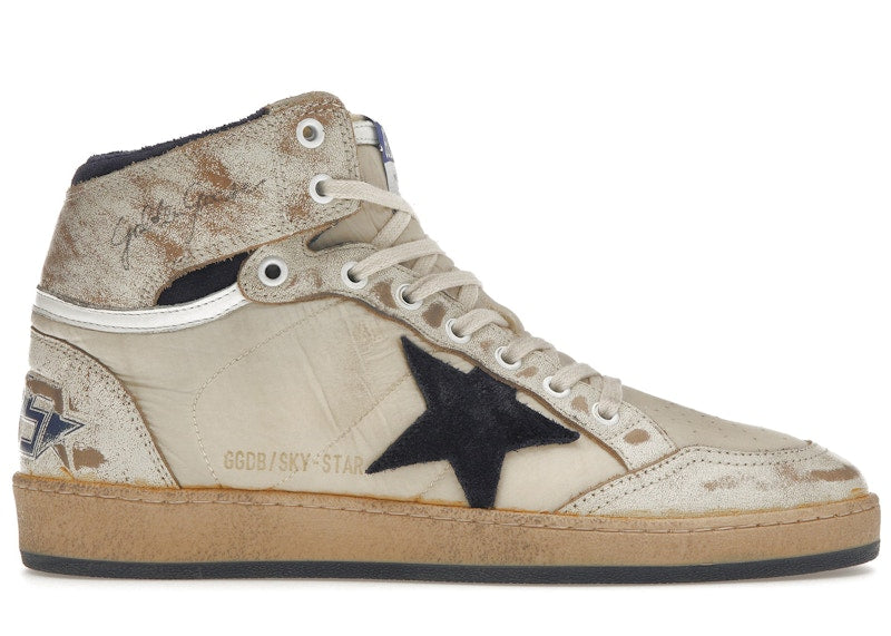 Golden Goose Sky-Star White Dark Blue