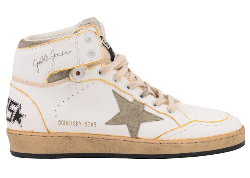 Golden Goose Sky-Star White Taupe