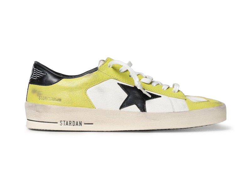 Golden Goose Stardan Yellow White Black