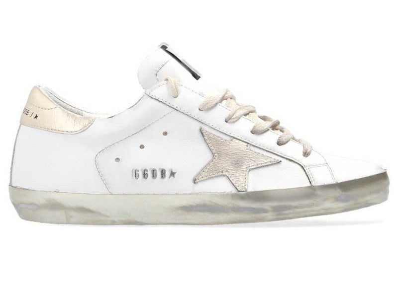 Golden Goose Super-Star White Gold Sparkle (Women's)