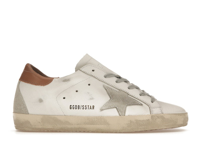 Golden Goose Super-Star White Tan (Women's)