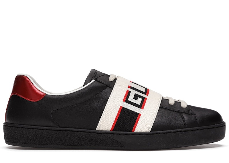 Gucci Ace Stripe Black