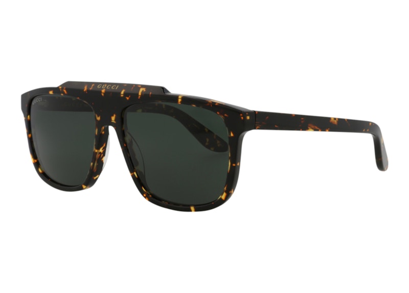 Gucci Aviator Sunglasses Havana/Green (Gg1039S-30011707-002)