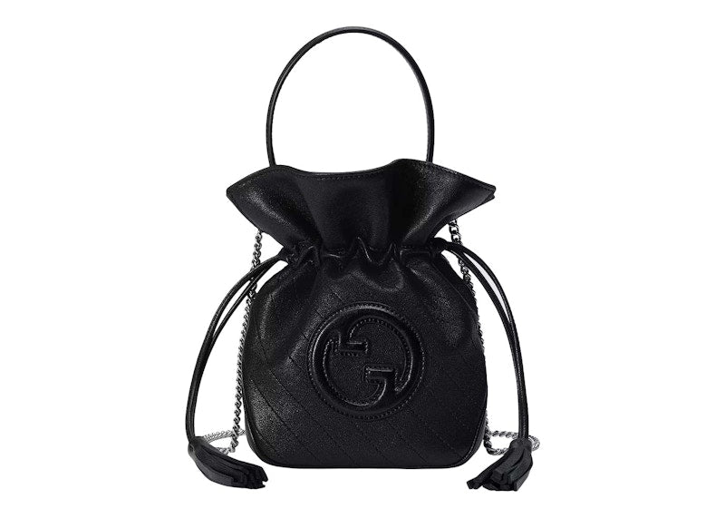 Gucci Blondie Mini Bucket Bag Black