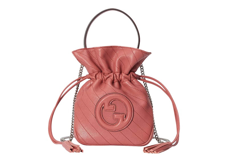 Gucci Blondie Mini Bucket Bag Pink