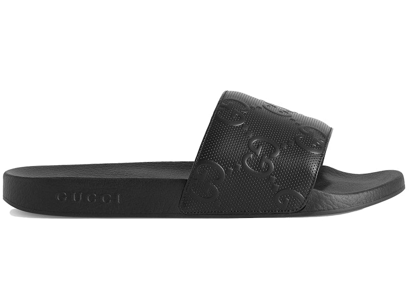 Gucci Gg Slide Demetra Black