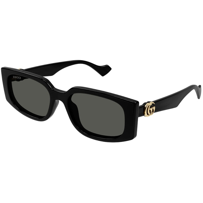 Gucci Gg Logo Rectangle Sunglasses Black (Gg1534S-001)