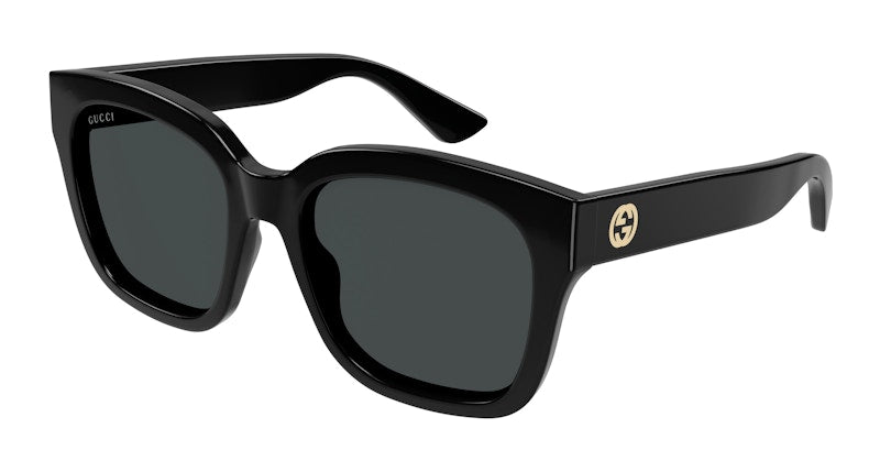 Gucci Gg Logo Square Sunglasses Black (Gg1338S-001)