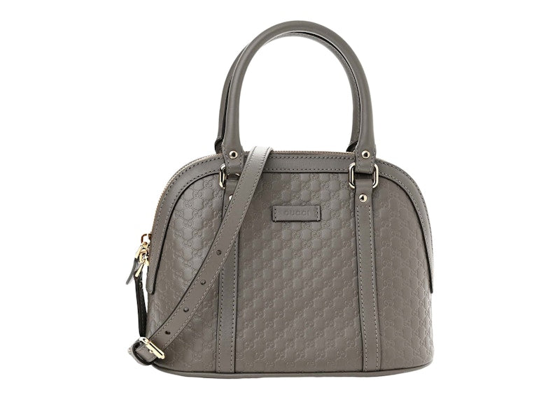 Gucci Microguccissima Mini Dome Bag Grey