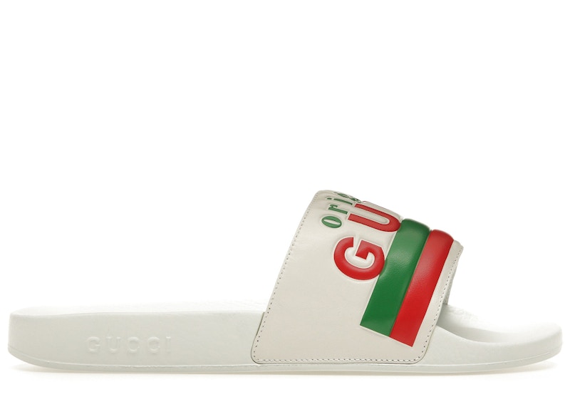 Gucci "Original Gucci" Slide White