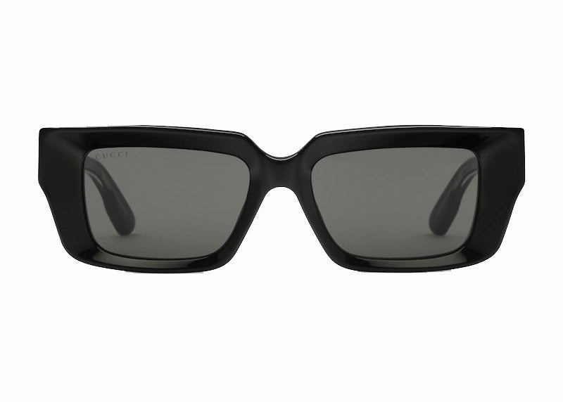 Gucci Rectangular Frame Sunglasses Black (797522 J07401012)