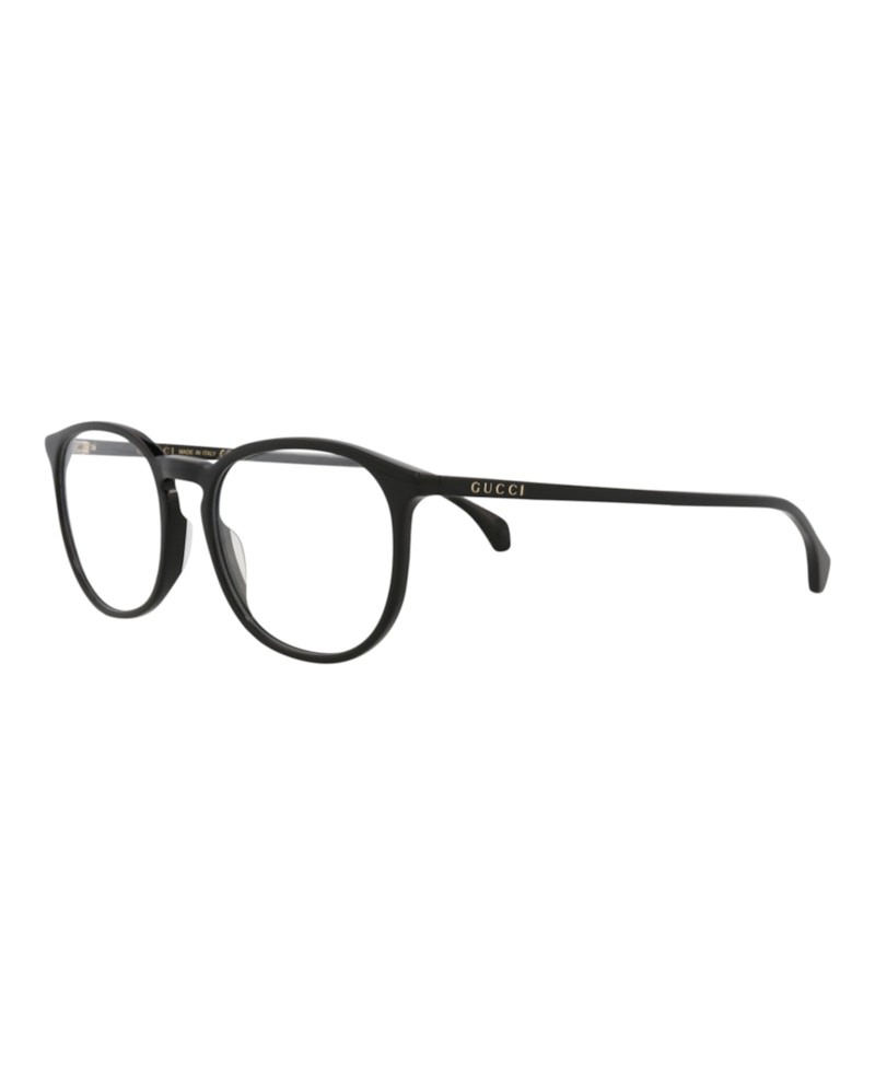 Gucci Round Eyeglasses Black/Black Transparent (Gg0551O-30008225-009)