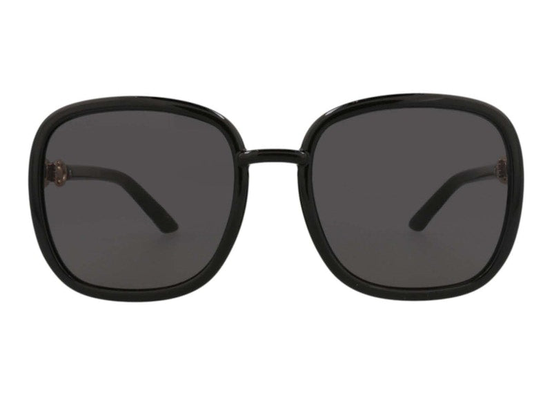 Gucci Square-Frame Injection Sunglasses Black/Grey (Gg0893S-30010361-001-00011)