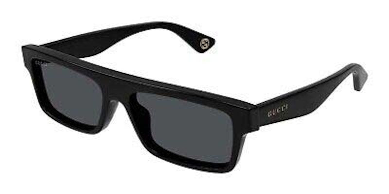 Gucci Square Frame Sunglasses Black/Black (Gg1616S-001-57)