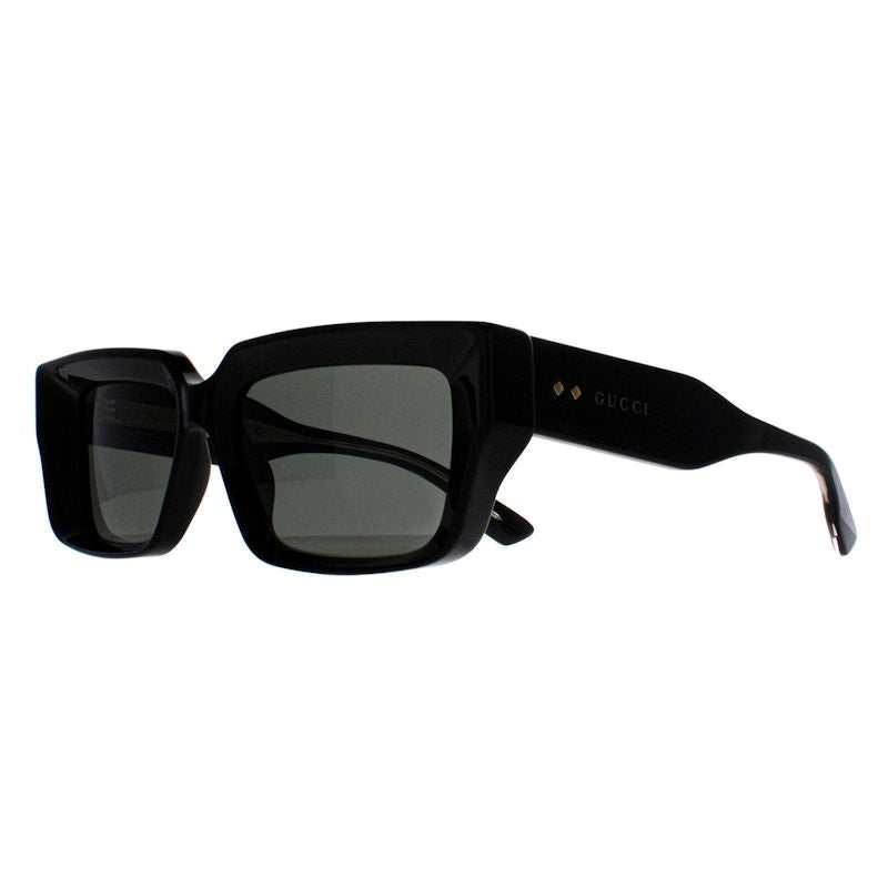 Gucci Square Sunglasses Black/Grey (Gg1528S-005)