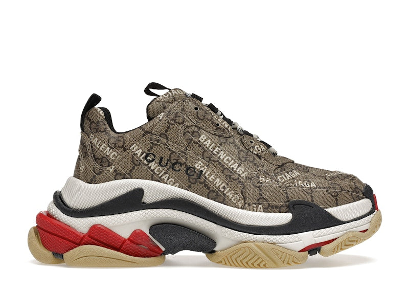 Gucci X Balenciaga The Hacker Project Triple S Beige (Women'S)