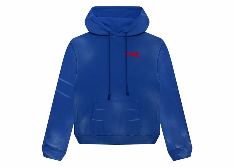 Hellstar Gel Hoodie Blue