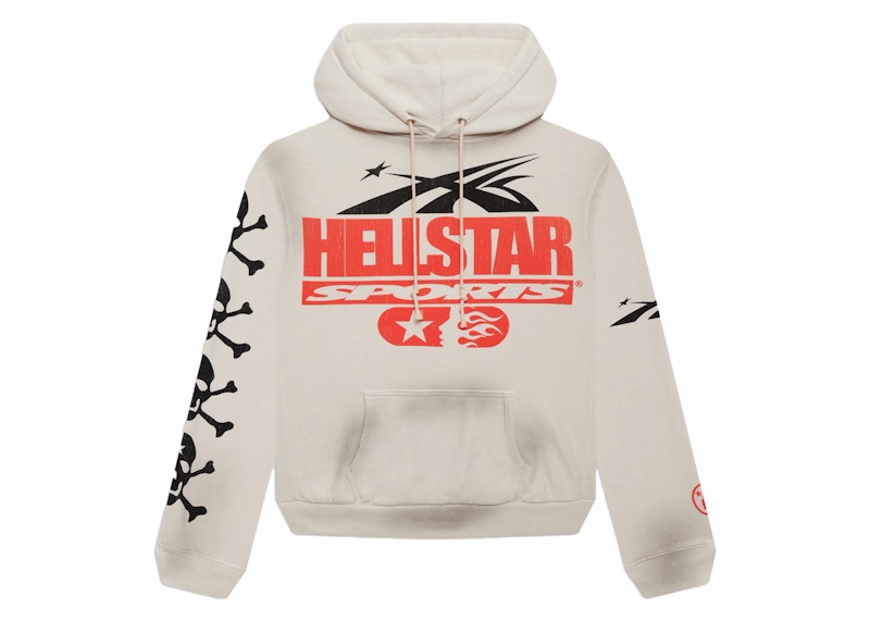 Hellstar If You Dont Like Us Beat Us Hoodie Grey