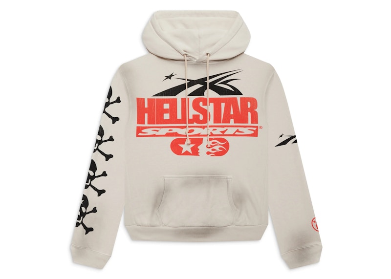 Hellstar If You Dont Like Us Beat Us Hoodie White