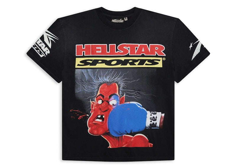 Hellstar Knock-Out T-Shirt Black