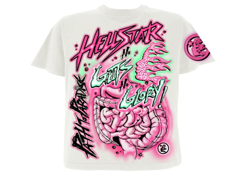 Hellstar No Guts No Glory T-Shirt White