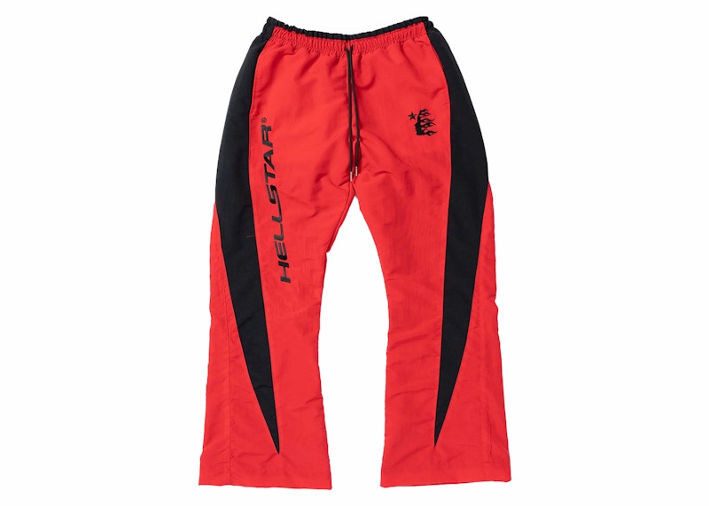 Hellstar Thriller Red Tracksuit Pants Red/Black