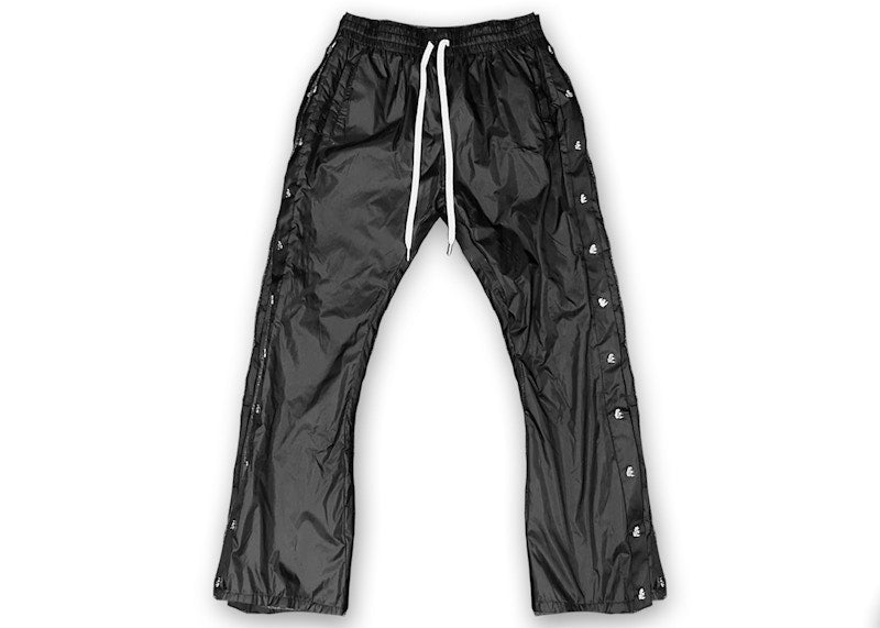 Hellstar Waxed Nylon Pants Black