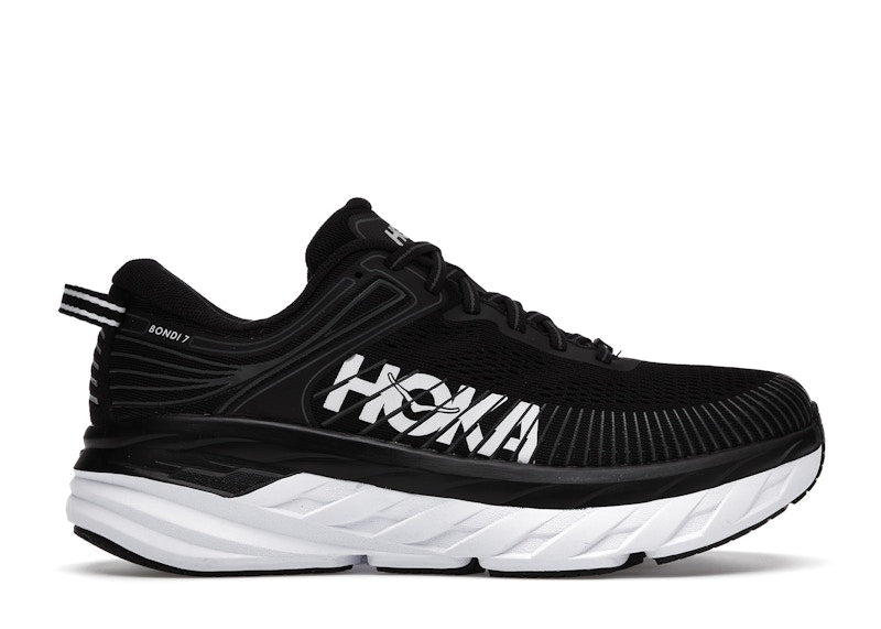 Hoka One One Bondi 7 Black White (Women's)